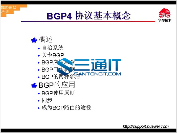 华为官方内部高级培训视频 BGP协议技术培训全集